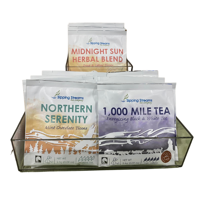 Tea Shashes ORGANIC NORTHERN SERENITY BULK INDIVIDUALLY WRAPPED TEA SACHETS (50 ...