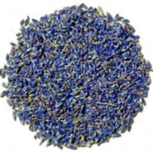 A wholesale 1 lb bag of Lavender cut and sifted, ideal for herbal tea blending, wellness infusions, and culinary use.